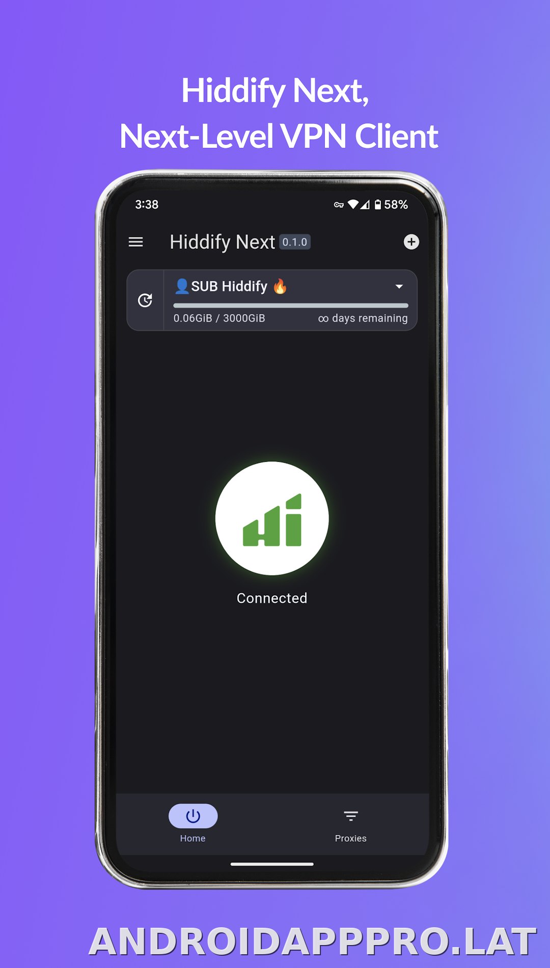Hiddify скриншот 1